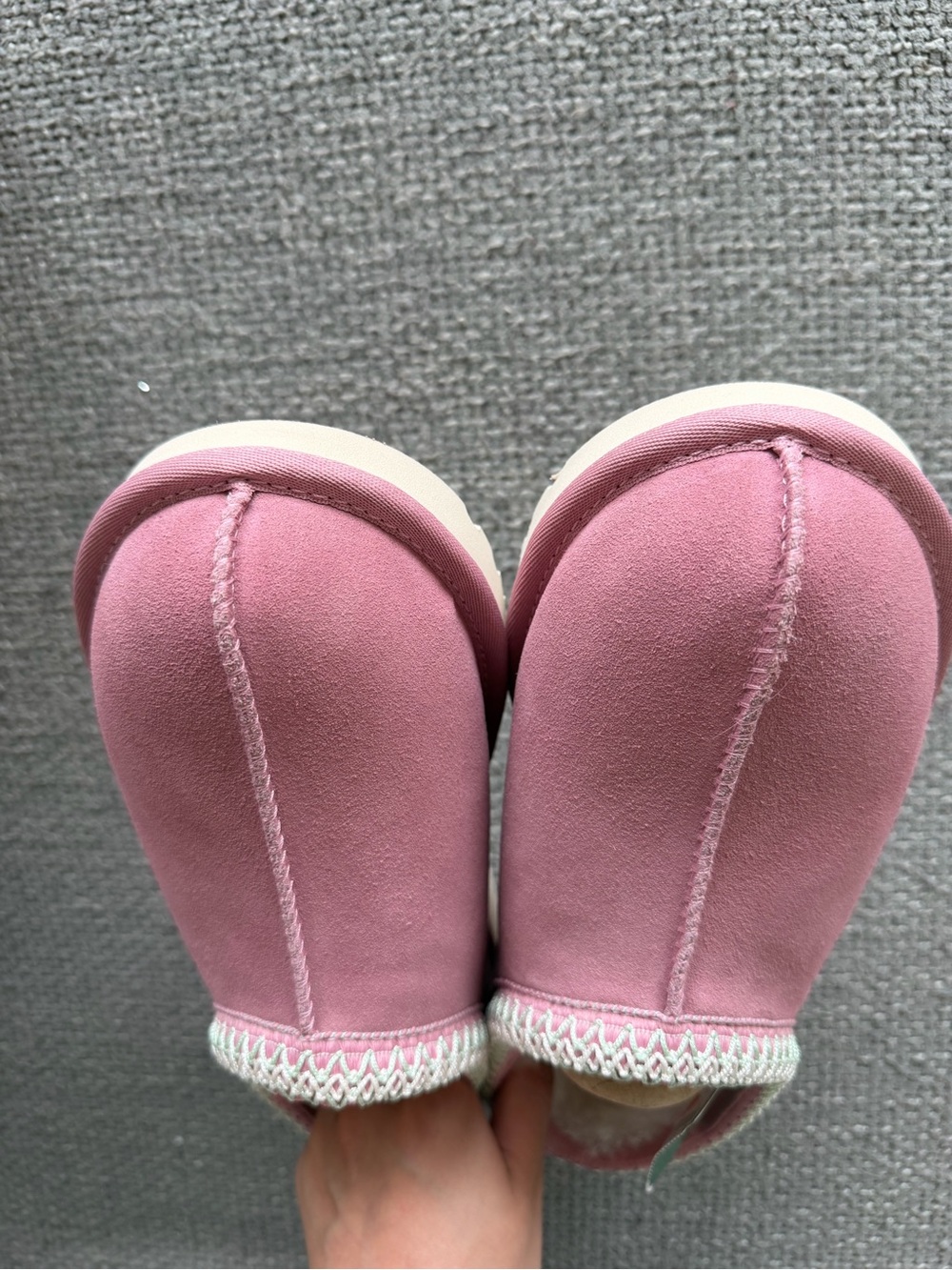 UGG Tasman II Pink Suede Slippers Women’s 9 Brand New in Box - Picture 8 of 12